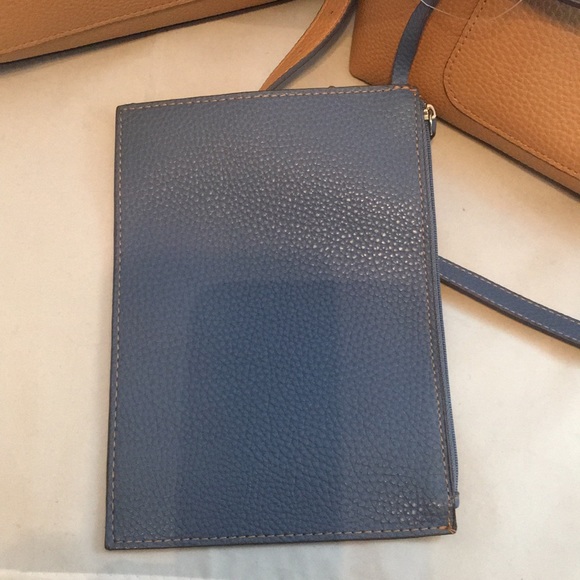 Faux leather 2 color tote bag NWT - Picture 3 of 8